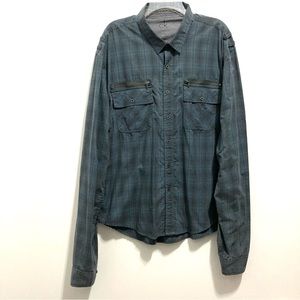 Calvin Klein Jeans Long Sleeves Nocturnal Blue Shirt